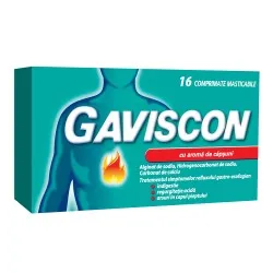 Gaviscon capsuni, 16 comprimate masticabile, Reckitt Benckiser