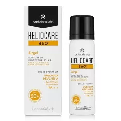 Gel aerat protectie solara SPF50+ Heliocare 360, Cantabria Labs