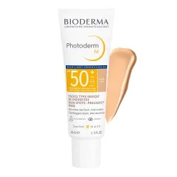 Gel-crema corectoare cu SPF50+ deschis Photoderm M, 40 ml, Bioderma