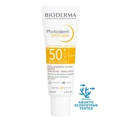 Gel-crema cu efect antioxidant impotriva petelor brune Photoderm Spot-Age, SPF 50+, 40 ml, Bioderma