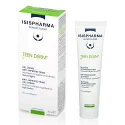 Gel crema pentru ten acneic Teen Derm K, 30 ml, Isis Pharma