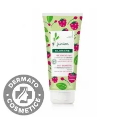 Gel de dus cu aroma de zmeura, 200 ml, Klorane Junior