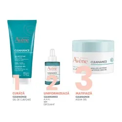 Gel Matifiant Cleanance Aqua, 50ml, Avene