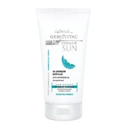 Gel reparator dupa plaja H3 Derma+ Sun, 150 ml, Gerovital