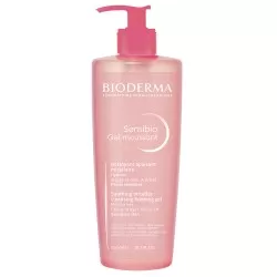 Gel spumant si hidratant Sensibio, 500ml, Bioderma