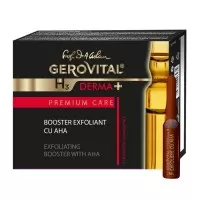Gerovital H3 Derma Plus Premium Care Booster Exfoliant cu AHA 2ml - fl. x 4