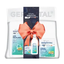 Pachet H3 Hyaluron C Apa Micelara, 400ml + Crema Antirid Zi, 50ml, Gerovital