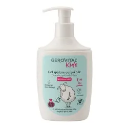 Gel Spalare Hydra Care Corp si Par, 300ml, Gerovital Kids