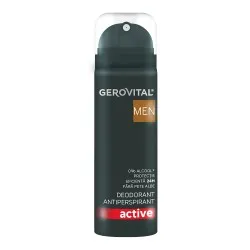 Deodorant Antiperspirant Active Men, 150ml, Gerovital