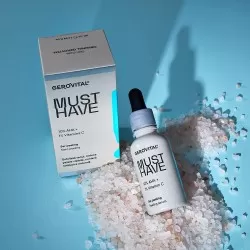 Ser Peeling cu 10% AHA + 1% Vitamina C, 30ml, Must Have, Gerovital