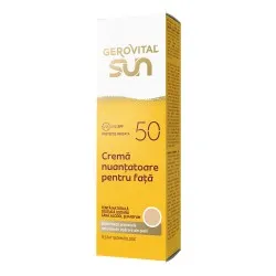 Crema Fata Nuantatoare SPF50, 50ml, Gerovital