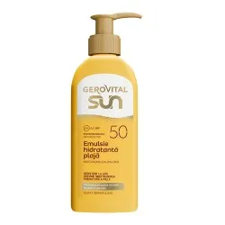 Emulsie Hidratanta SPF50, 200ml, Gerovital