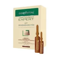 Gerovital Tratament Expert Kit Regenerare Par -fiole x 10