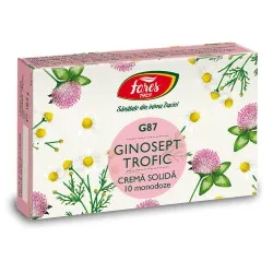 Ginosept Trofic G87 crema solida, 10 monodoze, Fares