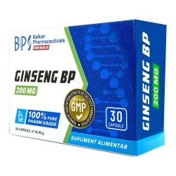 Ginseng 200mg, 30 capsule, Balkan Pharmaceuticals