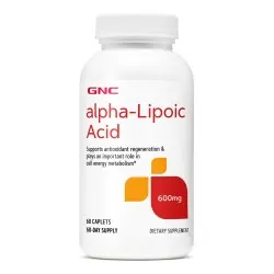 Alpha Lipoic Acid 600mg, 60 tablete, GNC