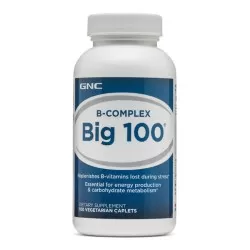 Gnc B-complex Big 100, Complex De Vitamina B, 100 Tb