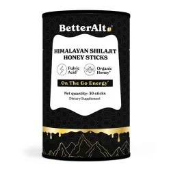 Pliculete de Shilajit din Himalaya si Miere cu 75% Acid Fulvic, 30 pliculete, GNC