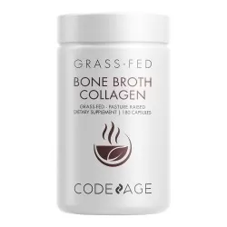 CodeAge Bone Broth Collagen Peptides, 180 capsule, GNC