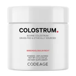 CodeAge Bovine Colostrum fara Aroma -pulb x 120g, GNC