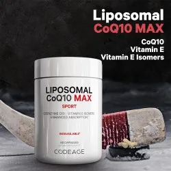CodeAge Liposomal CoQ10 Max, 60 capsule, GNC