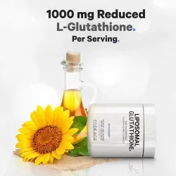 CodeAge Liposomal Glutathione, Glutation Lipozomal Pudra 1000 mg, 63g, GNC