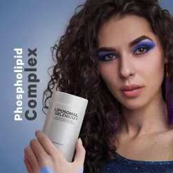 Seleniu Lipozomal Complex cu Fosfolipie din SelenoMentionina Codeage, 180 capsule, GNC