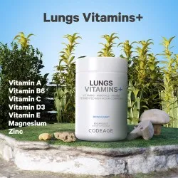 Formula Complexa pentru Imbunatatirea Respiratiei CodeAge, 90 capsule, GNC