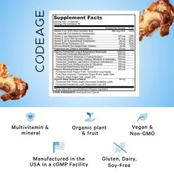 Formula Complexa pentru Imbunatatirea Respiratiei CodeAge, 90 capsule, GNC