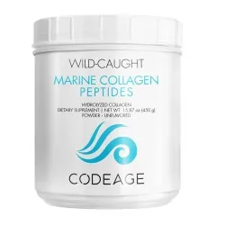 CodeAge Wild-Caught Marine Hydrolyzed Collagen Peptides, 450g pulbere, GNC