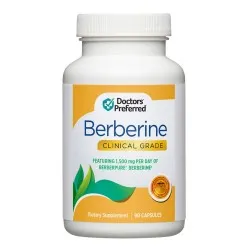 Berberine Clinical Grade Doctor Prefered , 500mg, 90 capsule, GNC