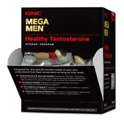 Mega Men Healthy Testosterone Vitapak Program -pack x 30, GNC