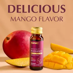 Shot pentru frumusete si somn cu aroma de mango Moonlit, 10 fiole x 50ml, GNC