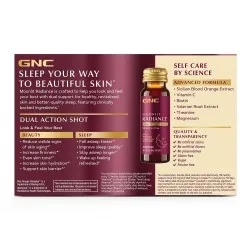 Shot pentru frumusete si somn cu aroma de mango Moonlit, 10 fiole x 50ml, GNC