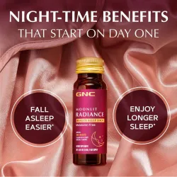 Shot pentru frumusete si somn cu aroma de mango Moonlit, 10 fiole x 50ml, GNC