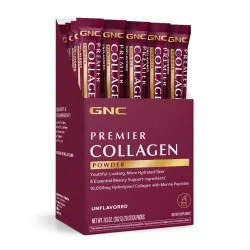 Premier Collagen Powder Formula Premium de Colagen fara Aroma, 20 plicuri x 10.01g, GNC
