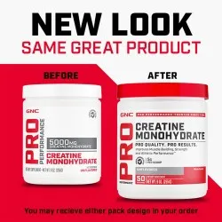 Pro Performance Creatine Monohydrate Fara Aroma, pulbere, 510g, GNC