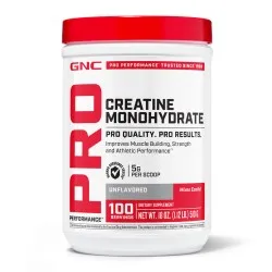 Pro Performance Creatine Monohydrate Fara Aroma, pulbere, 510g, GNC