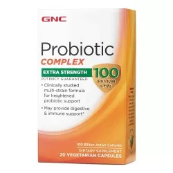 Probiotic Complex Extra Strength 100 Billion CFU, 20 capsule, GNC