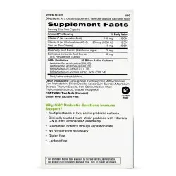 GNC Probiotic Solutions Immune Support 25 Billion CFUs , 30 capsule