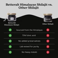 Shilajit Himalayan Rasina Pura de Shilajit din Himalaya -pulbere x 30g, GNC
