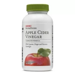 Otet din Cidru de Mere SuperFoods, 120 tablete, GNC