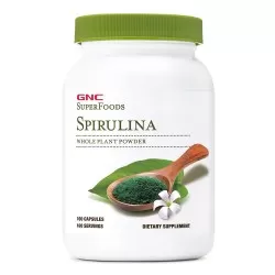 SuperFoods Spirulina 500mg, 100 capsule, GNC