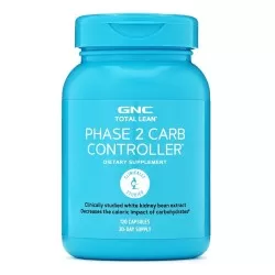 Total Lean Phase 2 Carb Controller, Controlul Carbohidratilor, 120 capsule, Gnc