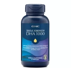 Triple Strength DHA 1000, 45 capsule, GNC