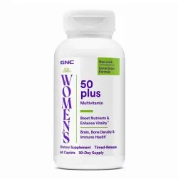 Multivitamine Si Minerale Pentru Femei, Women's 50 Plus, 60 tablete, GNC