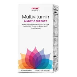Multivitamine Pentru Femei Pentru Suport Diabetic, 90 tablete, Gnc