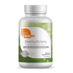 Forma Stabila si Activa de Acid Folic Metilfola Zahler Methylfolate, 60 capsule, GNC