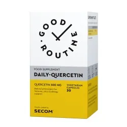 Good Routine Daily-Quercetin 500mg, 30 capsule vegetale, Secom