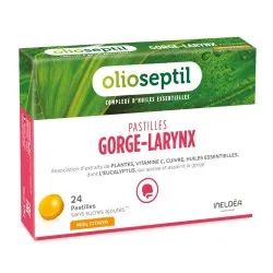 Gorge Larynx Olioseptil, 24 pastile, Ineldea Laboratoires